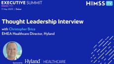 Chris Brice, EMEA healthcare director at Hyland.