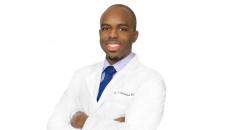 Dr. Dale Okorodudu, author, founder of Black Men in White Coats, and pulmonary and critical care physician at Dallas VA Medical Center