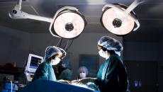 Surgeons conducting an operation